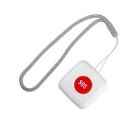 CAXUSD Pulsante Sos Wireless per Anziani e Pazienti Telecomando Chiamata Emergenza Allarme Caduta per Caregiver Compatibile con Dispositivi Smart Casa