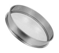 CAXUSD Setaccio per Terriccio da Giardino in Acciaio Inox Setaccio Rotondo con Rete Fine per Sabbia Ghiaia e Compost Filtro Metallico Versatile per Piante Prato e Bonsai