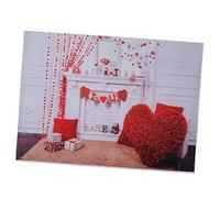 CAXUSD Sfondo Fotografico Romantico Panno Foto Prop Decorazione Casa Arredamento Soggiorno Bagno