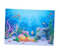 CAXUSD Sfondo Subacqueo Fotografico Sfondo Parete Arazzo Appeso Per Oceanica Cabina Decorazione Stanza Soggiorno