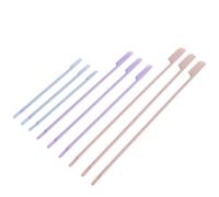 CAXUSD Spatole Cosmetiche Colore Casuale Set 9 Pezzi in Silicone Design Monopezzo per Crema Viso e Trucco Adatto a Contenitori Vari