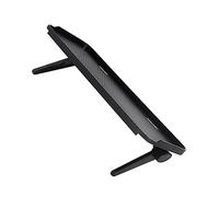 CAXUSD Staffa per Monitor di Computer TV Schermo Piatto Ripiano Porta TV Rialzato Ripiano per Esposizione Computer Antiscivolo