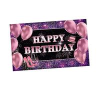 CAXUSD Striscione Decorativo Per Compleanno Design Per e Fotografici Resistente Per Celebrare Speciali e
