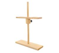 CAXUSD Supporto Altezza 2 per Beige Legno Design Fori Imbuto in e Regolabile, Versatile per Laboratorio e Scenari di Insegnamento Sperimentale