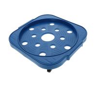 CAXUSD Supporto per Bombola di Gas con Ruote, Base Mobile per Serbatoio di Propano Ventilata, Porta Bombola da Cucina con Piastra di Base Resistente e Carrello Salvaspazio