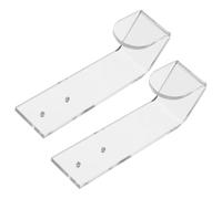 CAXUSD Supporto Per Tastiera Trasparente 2 Pezzi Supporto Da Parete Per Tastiera Meccanica Gioco in Metallo Organizzazione A Parete