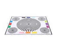 CAXUSD Tabella di Calibrazione Obiettivo Telecamera per Messa Fuoco Precisa Strumento Professionale per Test e Regolazione Lenti Monitoraggio Sicurezza