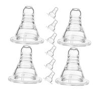 CAXUSD Tappi Per Capezzolo Bottiglia Per Bevande Da Festa, Set 10 Pezzi in Silicone Alimentare, Accessori Divertenti Per Adulti Per Birra, Succhi e Vino, Bevitore Sociale Per Eventi e Feste