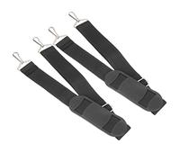 CAXUSD Tracolla Regolabile Per Custodia Violino 95 Cm, Cinghia Imbottita Antiscivolo Resistente Fibbie Metalliche, Accessorio Per Trasporto Comodo e Protezione Spalle e Schiena, Set 2 Pezzi