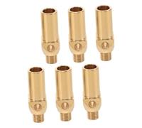 CAXUSD Ugello A Getto Per Bruciatore A Gas in Ottone Raccordo A Sgancio Rapido Mr Servizio Serbatoio Adattatore Splitter Tubo Di Collegamento Per Valvola Gas Serbatoio