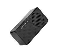 CAXUSD USB Mini Soundbar Speaker per Laptop Portatile Audio e Crisp Facile Trasportare Compatibile Tablet Smartphone e