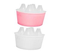 CAXUSD Vaso Idroponico Per Bulbi Di Tulipani Contenitori Per Fiori E Succulente Design A Cinque Fori Per Interni Scrivania E Coltivazione Senza Terreno