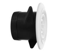 CAXUSD Ventilazione per Soffitto Rotondo Copertura Sfiato Soffitto Abs Deflettore Sfiato per Soggiorno Bagno e Cucina