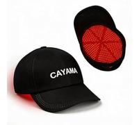 CAYAMA Cuffia per la crescita dei capelli a luce rossa, per uomini e donne, con luce rossa, per terapia con 528 LED, copertura completa del cuoio capelluto, 5 modalità, timer regolabile da 10 a 30