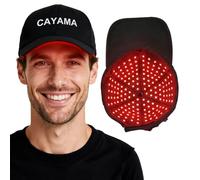 CAYAMA Red Light Hair Growth Cap, controller ricaricabile per sessioni senza fili, 528 emettitori di luce, copertura completa del cuoio capelluto per uomini e donne