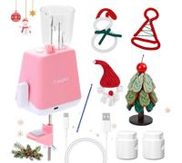 Caydo Tricotin Macchina per Maglieria, Mulino per Maglieria Tricotin Elettrico Creazione di Tubi in Maglia Filo per Tricotin Kit Automatico Strumento per Maglieria Tessitore