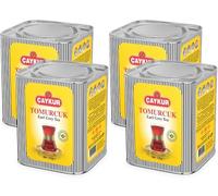 Caykur Tomurcuk, Earl Grey Tee, confezione da 4 (4 x 125 g)