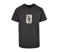 Cayler & Sons Maglietta 'Compton' grigio sfumato / rosso / bianco Uomo Cayler & Sons XXL grigio sfumato / rosso / bianco