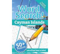 Cayman Islands Word Search Puzzle Book: Word Searches with Easy to Read Print about Cayman Islands, Caribbean, Rum Cake, and More | 6x9 inches, 110 ... Gift for Vacations, Holidays, and Free Time