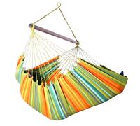 Cayo GIGANTE Verde - Sedia pensile XXL Sud America Cotone verde multicolore
