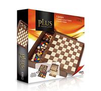 E_0002_S2406881 Cayro Set 5 Giochi da Tavolo Cayro Plus Legno 29 x 29 cm Giocatt