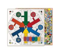 Cayro 6 Tavola Di Parchis Di Oca In Legno 40x40 Cm