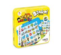 Cayro - Bingo Travel - Gioco in formato viaggio - Gioco da tavolo per bambini - Segna più oggetti e animali per vincere - 2 giocatori - Età 4-99