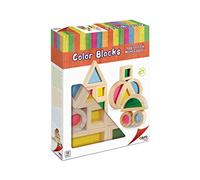 Cayro- Color Blocks Ispirati A Montessori, Multicolor (8170), Dai 3 Anni