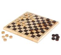 Cayro - Dama - + 7 Anni - Modello In Legno - Gioco Da Tavolo Per Bambini E Adulti - Sconfiggi Il Tuo Avversario Nel Più Breve Tempo Possibile - Per 2 Giocatori