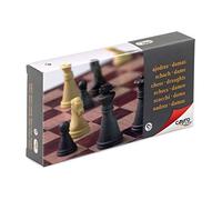 Cayro - Dama-Scacchi, Gioco Da Viaggio Magnetico, 2 Giocatori (450)