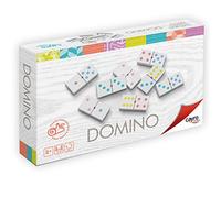 Cayro - Domino - + 6 Anni - Modello Moderno E Decorativo - Classico Gioco Da Tavolo Per Bambini E Adulti - Realizzato In Legno Naturale - Da 2 A 6 Giocatori
