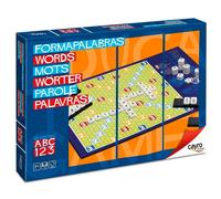 Cayro - Gioco Di Formazione Di Parole Multicolore - Per Tutte Le Età - Più Di 700 Parole Da Formare - Include Lavagna E Cartoline Con Lettere - Aiuta A Migliorare L'Ortografia