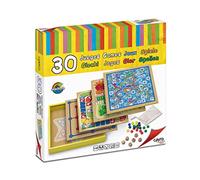 Cayro - Gioco Da Tavolo In Legno - 30 Giochi Diversi - Parcheesi, Oca, Dama Cinese O Gioco Delle Scale - Classico Gioco Da Tavolo Per Bambini E Adulti - Gioco Educativo