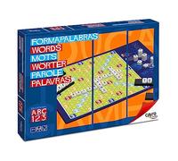 Cayro - Gioco Di Formazione Di Parole Multicolore - Per Tutte Le Età - Più Di 700 Parole Da Formare - Include Lavagna E Cartoline Con Lettere - Aiuta A Migliorare L'Ortografia