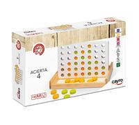 Gioco da Tavolo Cayro 42 Pezzi Tris a 4 28,5 x 17 x 4 cm