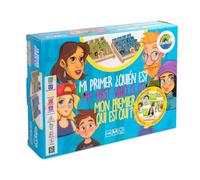 Cayro Wooden My First Who´s Who 25x18x33 Cm Board Game Blu Bambini