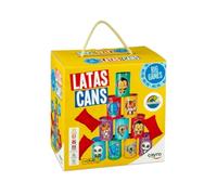 Cayro - Lattine - Gioco di lancio di lattine e sacchi - Abbatti la torre - Gioco per bambini - Regalo di compleanno - Divertimento - Età 3-99 - + 2 giocatori