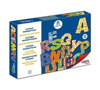 Cayro - Lettere Magnetiche - Bambini Sopra I 3 Anni - Incoraggia A Leggere E Scrivere - Crea Parole E Nomi - 60 Pezzi - Gioco Da Tavolo Per Bambini