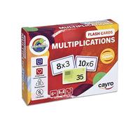 Cayro - Moltiplicazioni Di Carte In Flash - Gioco Di Moltiplicazioni Con Carte - Tabelline Da 1 A 10 - Impara Divertendosi - Gioco Matematico
