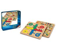 Cayro - Parchis and Oca Metal Box- Traditional game - Board game - Development o