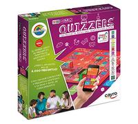 Cayro - Quizzer - + 6 Anni - App Mobile - Gioco Da Tavolo - Bambini E Adulti - Domande Tematiche Adatte All'Età Del Giocatore - Da 2 A 4 Giocatori