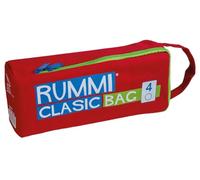 Cayro - Rummi Travel in una borsa grande - Gioco da tavolo ideale per i viaggi - Ideale per bambini e adulti - Combina le fiches per vincere - 4 giocatori