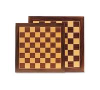 Cayro - Scacchiera - + 7 Anni - Base In Legno E Feltro - Accessorio Classico Per Giochi Da Tavolo Per Bambini E Adulti - 35 X 35 Cm - 2 Giocatori