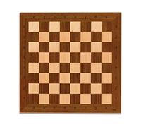 Cayro - Scacchiera Professionale In Legno - Bianca E Marrone - Design Elegante - Realizzata A Mano Robusta E Durevole - Giochi Da Tavolo