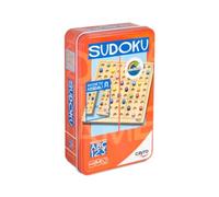 Cayro - Scatola Di Metallo Sudoku - Gioco Di Logica - Completa La Griglia 9 X 9 Con I Numeri 1-9 - Per 1 Giocatore