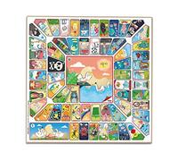 Cayro - Tabellone Parcheesi E Oca - Design Classico Ed Elegante In Legno - Misura 40 X 40 - Gioco Tradizionale - Sviluppo Cognitivo - Design Elegante E Durevole