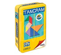 Cayro - FSC Wood Tangram in Metal Box - Ingenious Game - Development of Cognitiv