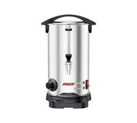 Caytime Bollitore per vin brulé, 6 litri, in acciaio inox, 1500 W, con rubinetto, per riscaldare e mantenere calde bevande come vin brulé, caffè, tè, TÜV & GS, alta qualità