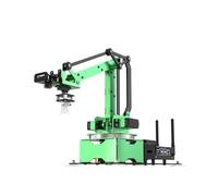 CAYUND Braccio robotico 5DOF, Braccio Meccanico assemblato, Versione avanzata Open Source for la Programmazione Ros Robot Giocattolo