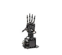 CAYUND Manipolatore Robot palmare, Braccio robotico Riconoscimento somatosensoriale visivo Programmazione RB Pi Robot Giocattolo(4B 4G Left Hand)